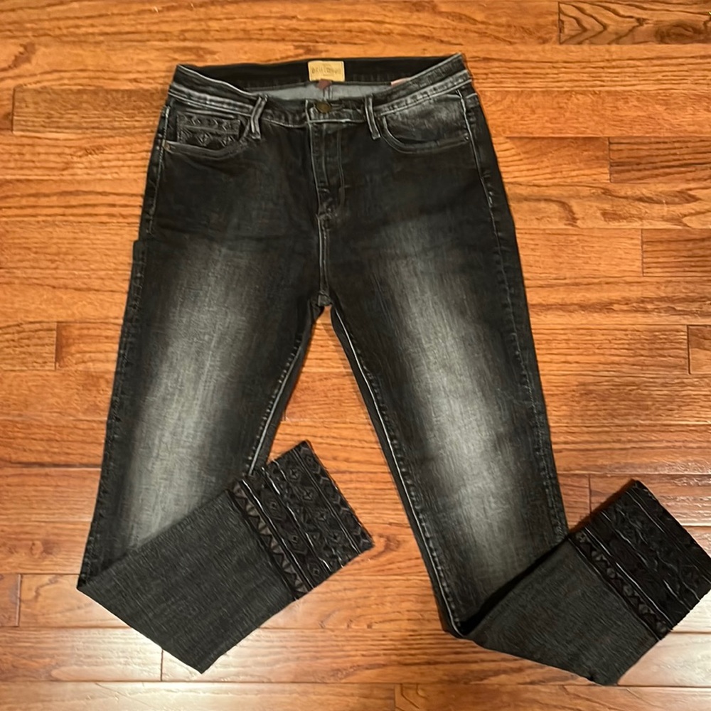 Driftwood Classic Fit Faded Black Jean